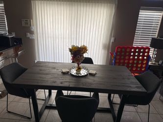Kitchen table with chairs