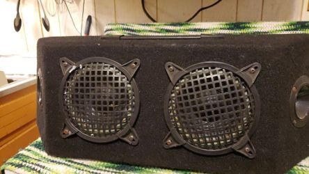 Sony 8omhs speakers