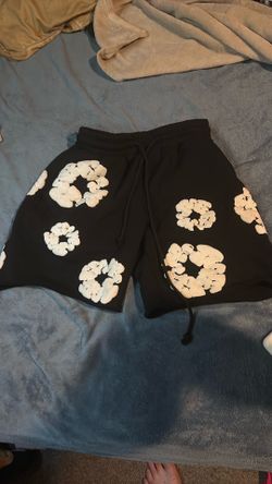 Denim tear shorts