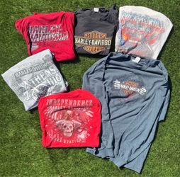Harley Davidson T Shirt bundle/lot