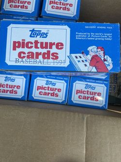 Topps BB Cards, 1991, 20 Boxes NEW