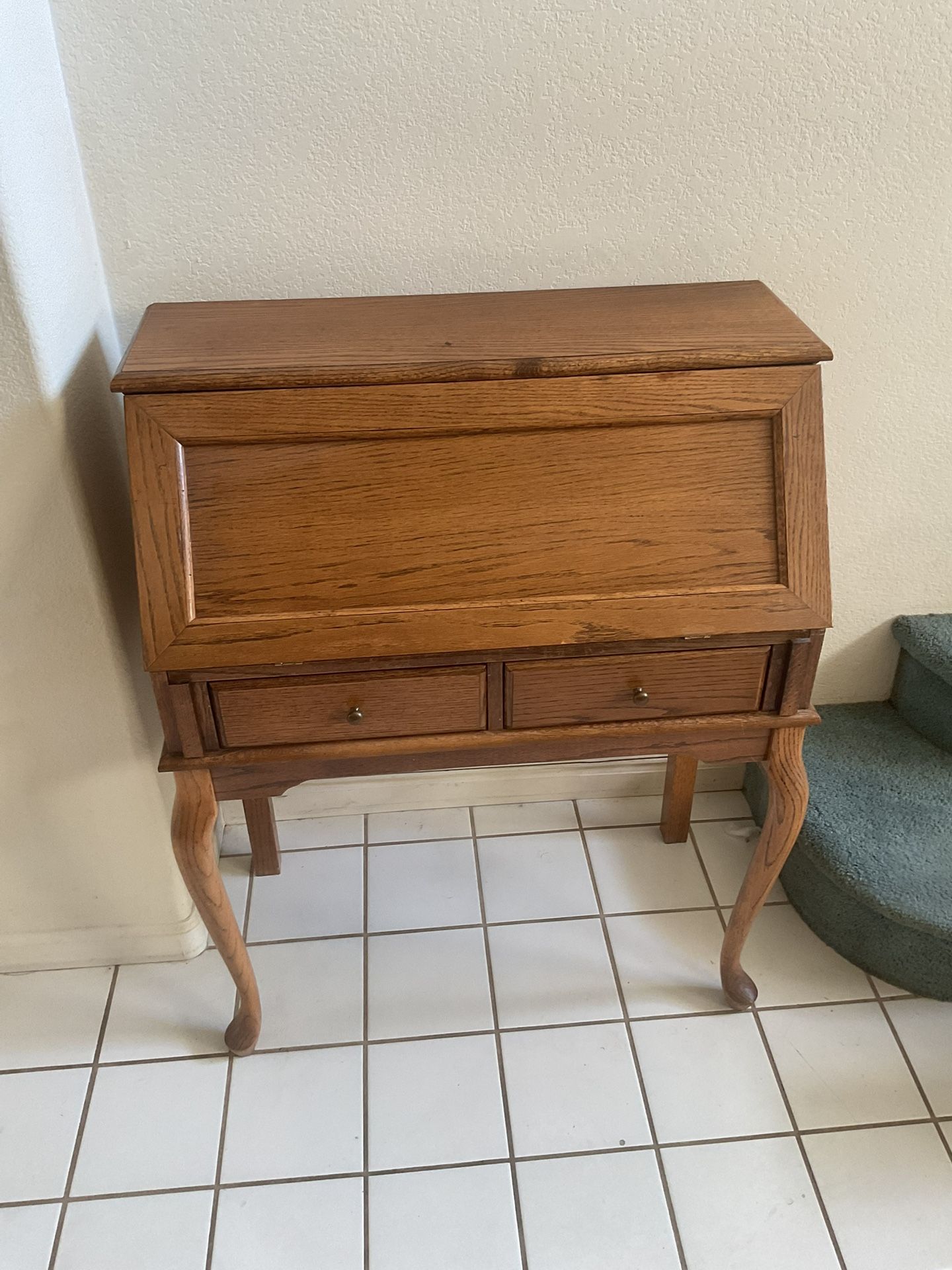 Oak Secretary Desk