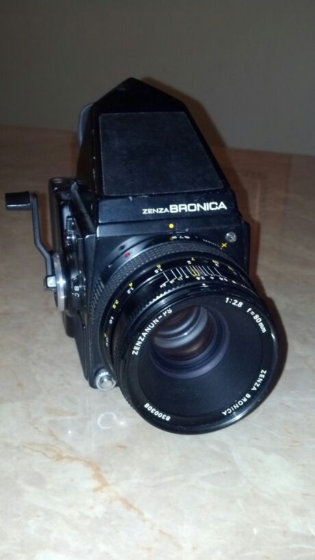 Zenza Bronica SQ-A medium format camera
