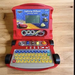  Vtech  Lightning Mcqueen Learning Computer 