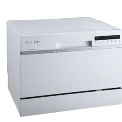 EdgeStar 22 Inch Wide 6 Place Setting Countertop Countertop Dishwasher