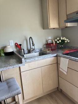 Studio RENTAL in Santa Fe Springs, CA with new Kitchennette and a shaded patio