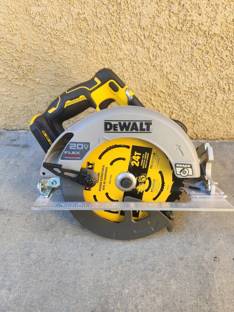 Dewalt 20v Flexvolt Advantage Circular Saw Brushless Brand New Tool Only