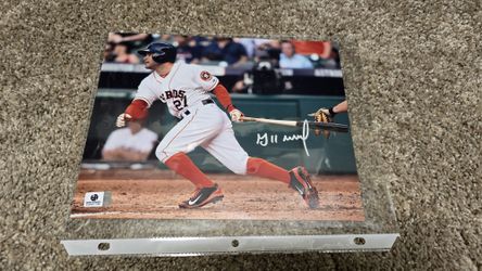 Jose Altuve Signed Photo