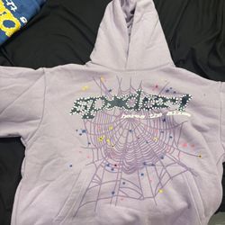 Purple Sp5der hoodie