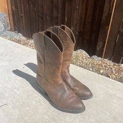 Ariat Sedona Brown Leather Cowboy boots (Size 9EE)