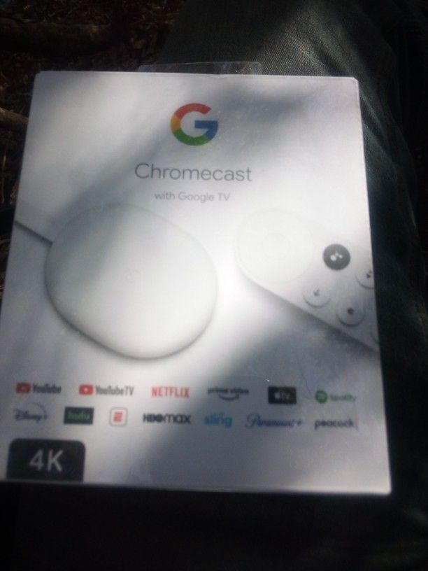 Chromecast With Google Tv 4k