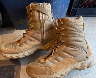 Military surplus Altama steel toe combat boots