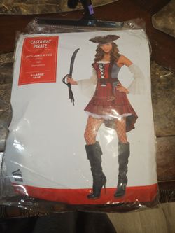 Castaway Pirate. Cash only