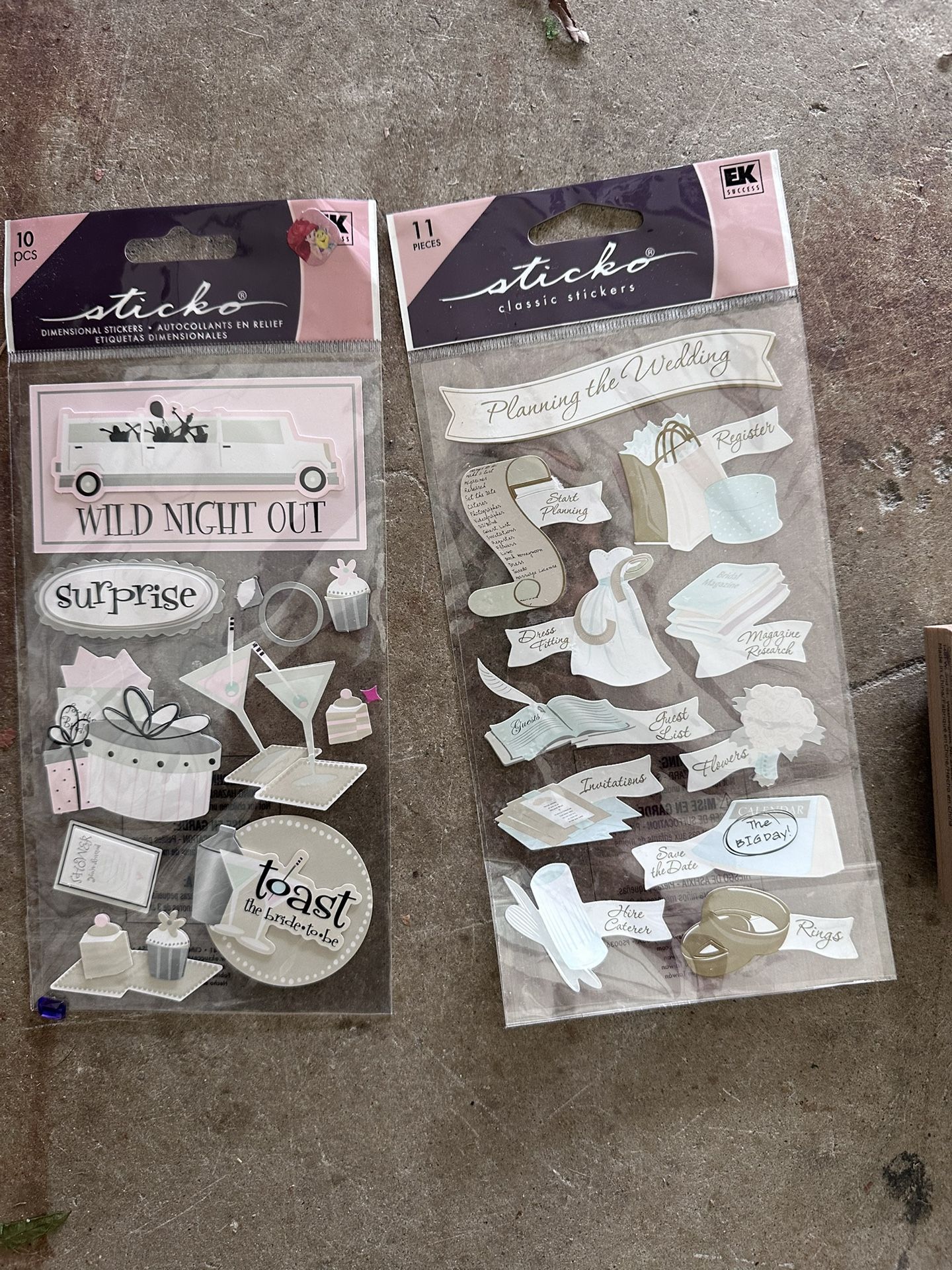 Wedding Stickers And Stamp