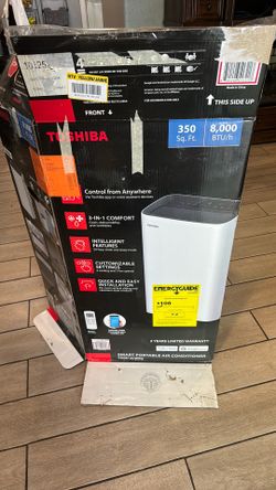 Toshiba smart, portable air conditioner