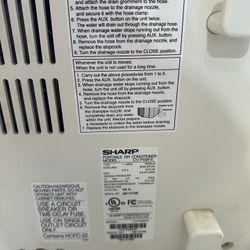 Sharp Portable AC