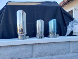 Exhausted Slip-on Chrome Tips