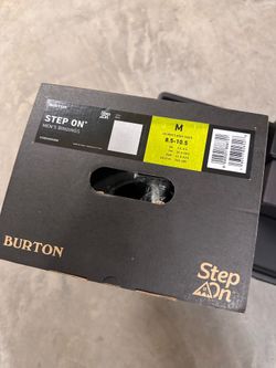Burton step on bindings