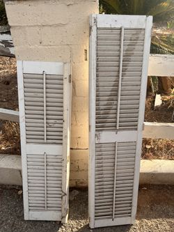 FREE- Mini Wood Shutters