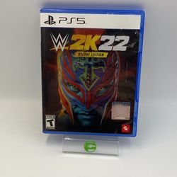 WWE 2K22 [Deluxe Edition] (Sony PlayStation 5 PS5, 2022)