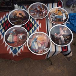 🍀🇺🇸 Norman Rockwell.6/6 Private Collection Mother's Day