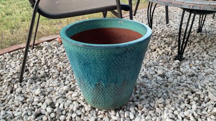 Glazed Ceramic Planter Pot