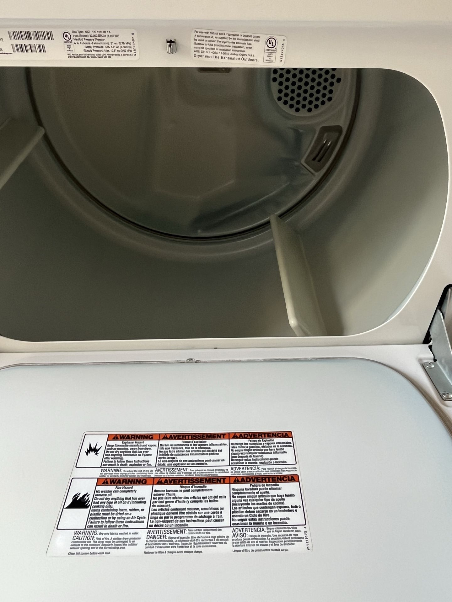 Kenmore Gas Dryer (Large Capacity )
