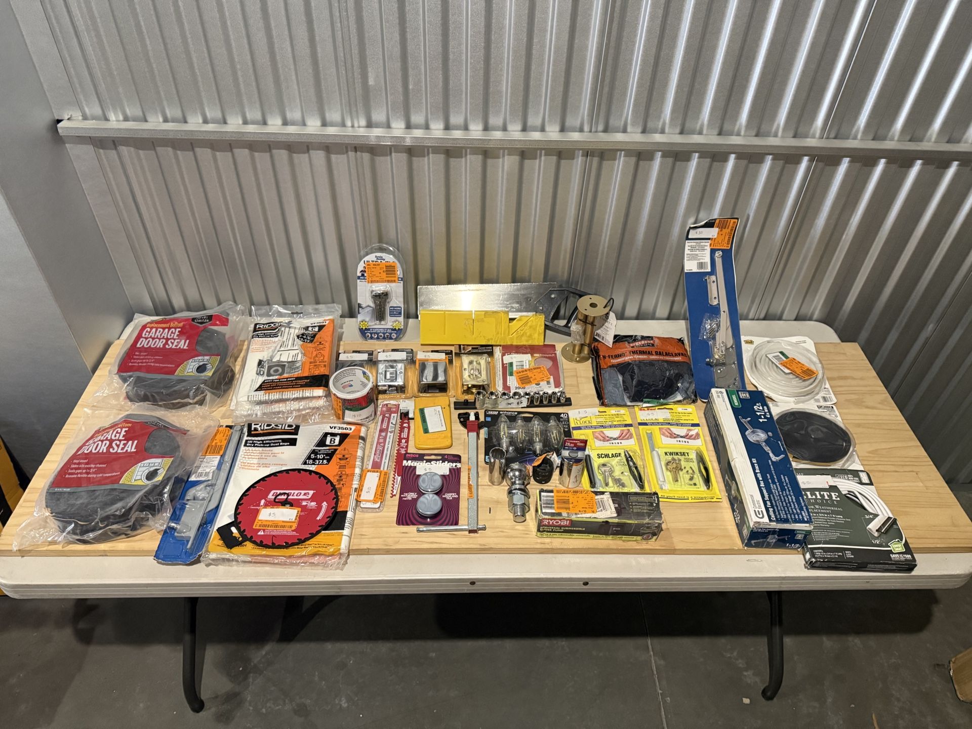 RIDGID, Husky, Prime-Line, 3M & Diablo Hand Tools **$25 For All**