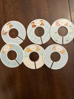 NEW Infant Clothes Organizer Rings