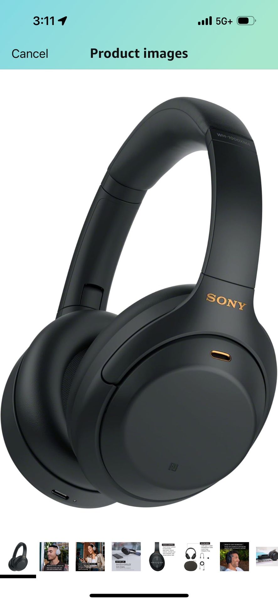 Sony XM4 Headphones