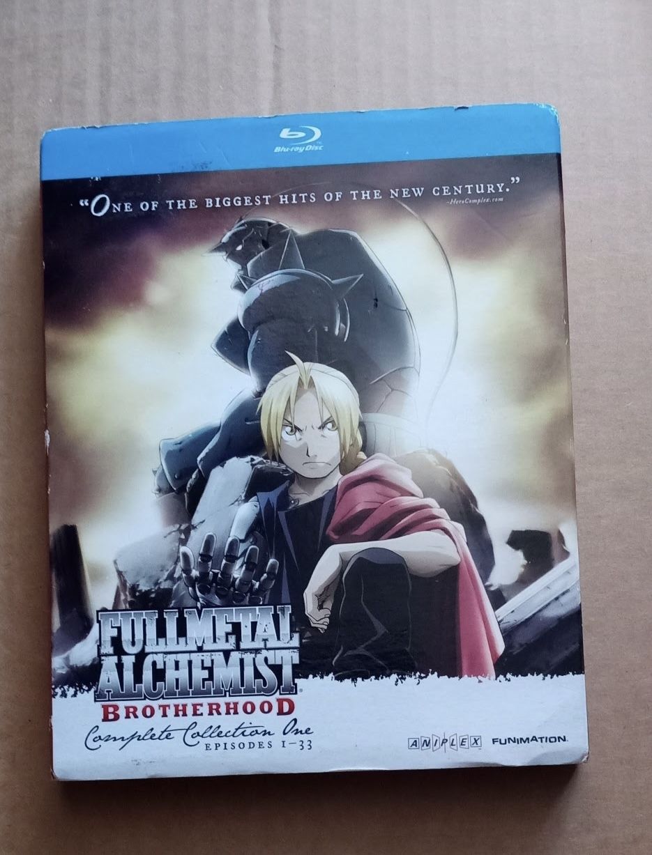 blu ray fullmetal alchemist brotherhood complete collection 1 bluray brand new