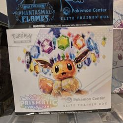 Pokemon Center Prismatic Etb Elite Trainer Box 