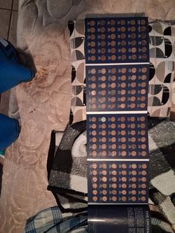 Lincoln cents book filled