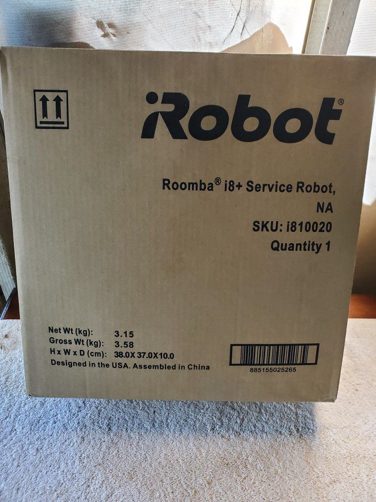 Irobot Roomba I8+ Plus** WiFi/ Self-emptying (Vacuum Only)