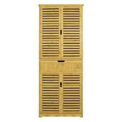 
VEIKOUS

72 in. H Bamboo Kitchen Storage Pantry Cabinet Closet with Doors and Adjustable Shelves

