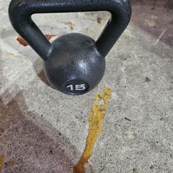 15lb kettlebell