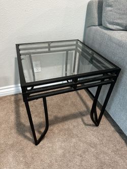 Side Glass Table