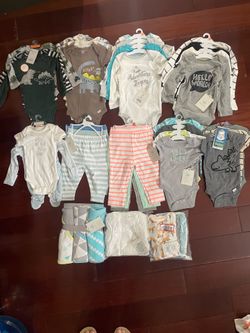 Brand new baby boy clothes