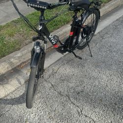 VIVI C26 Cruiser bike 22mph 25-50mi range 