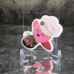 1 Vinyl Chef Kirby Anime Sticker ✨