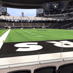 1T - Raiders vs Chargers MNF Row 2 Seat 2