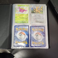 Binder Collection Of Cards