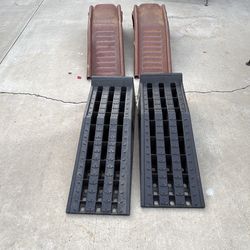 Car Ramps-Steel and Rubber $75
