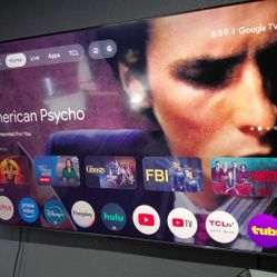 75" TLC Google Smart TV