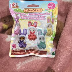 Calico Critters-colorful Bunny Costume Babies Blind Bag
