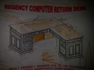 Regency Computer Return Desk For Sale In Snohomish Wa Offerup