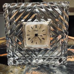 Crystal Clock Vintage 