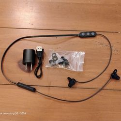 Black Skull Candy Wireless Earbuds 