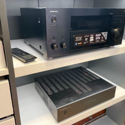 ONKYO Receiver And Amplifier