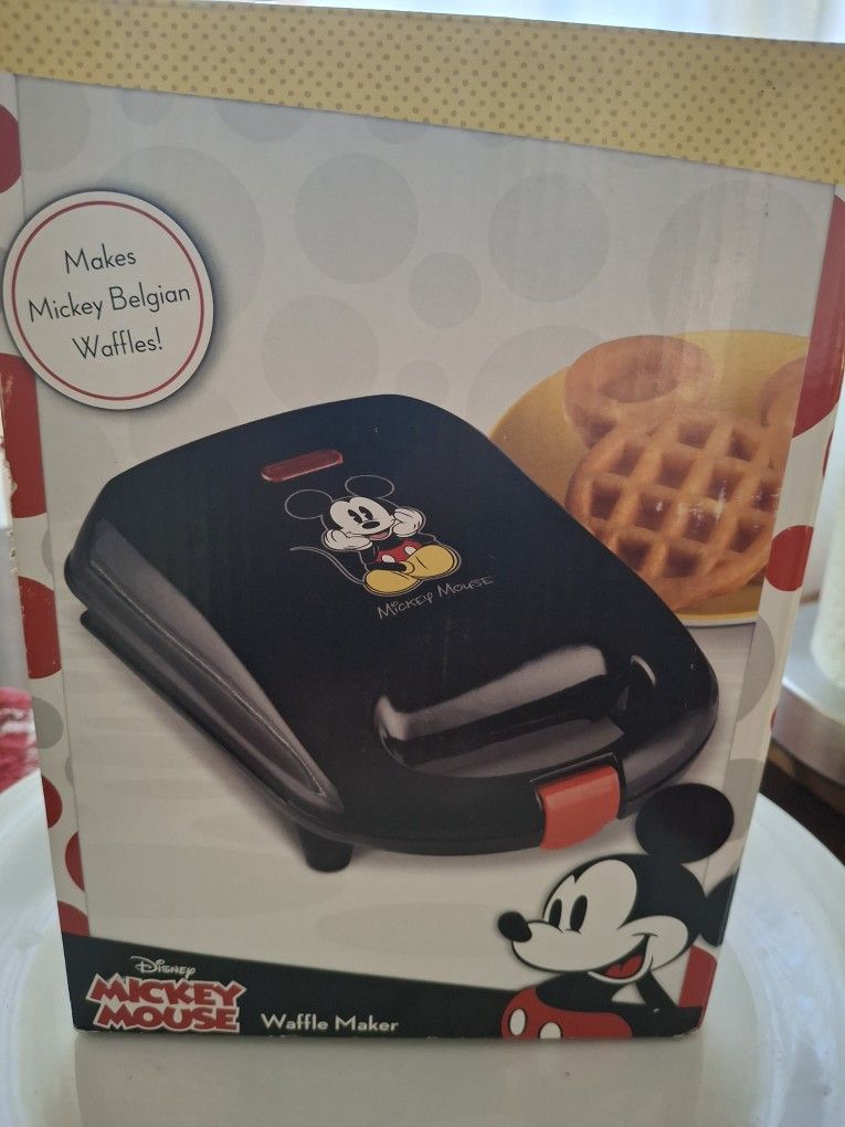 Mickey Mouse Belgian Waffles